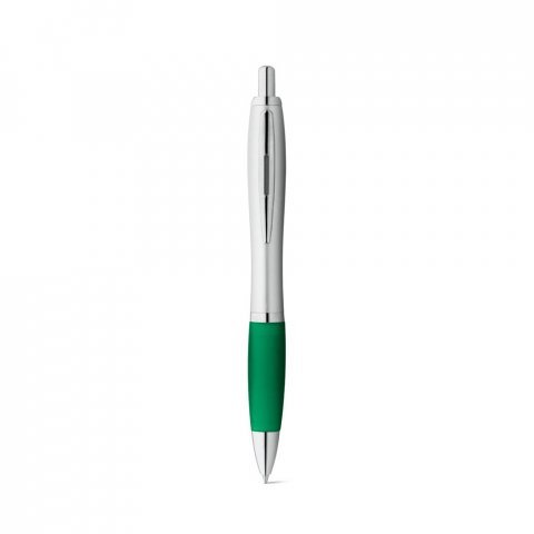 SWING. Химикалка от ABS с алуминиева клипс - зелен