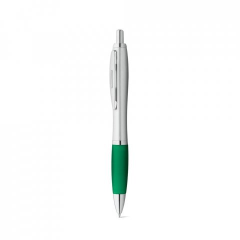 SWING. Химикалка от ABS с алуминиева клипс - зелен