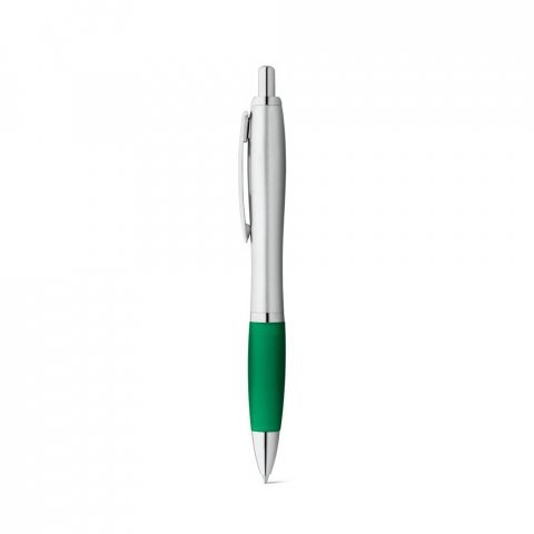 SWING. Химикалка от ABS с алуминиева клипс - зелен