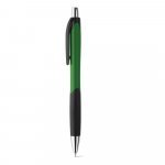 CARIBE. ABS ball pen with non-slip grip - Green
