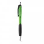 CARIBE. ABS ball pen with non-slip grip - Light green