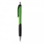 CARIBE. ABS ball pen with non-slip grip - Light green