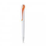 TOUCAN. Химикалка с клип - оранжев