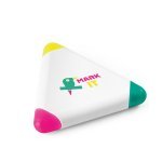 TRIAN. Textmarker aus PP, mit 3 Farben