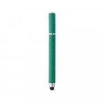 PAPYRUS. Химикалка от крафт хартия и ABS cu v&acirc;rf tactil - зелен