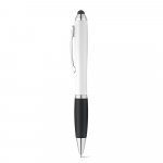 SANS. Kuličkov&eacute; pero s otočn&yacute;m mechanismem a kovov&yacute;m klipem - Čern&aacute;