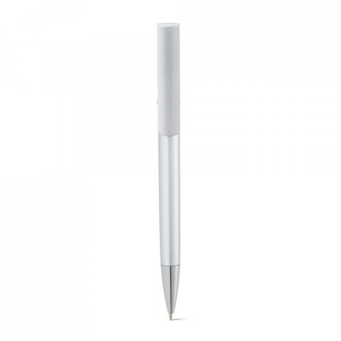 TECNA. Esferogr&aacute;fica em ABS com acabamento metalizado - Cromado satinado