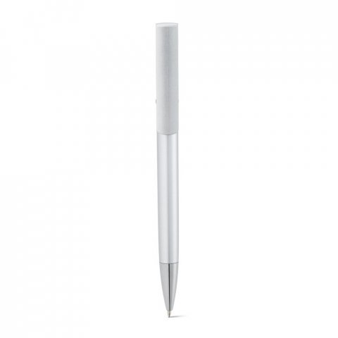 TECNA. Esferogr&aacute;fica em ABS com acabamento metalizado - Cromado satinado