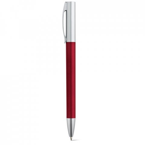 ELBE. Химикалка с метален клип - Бургундия