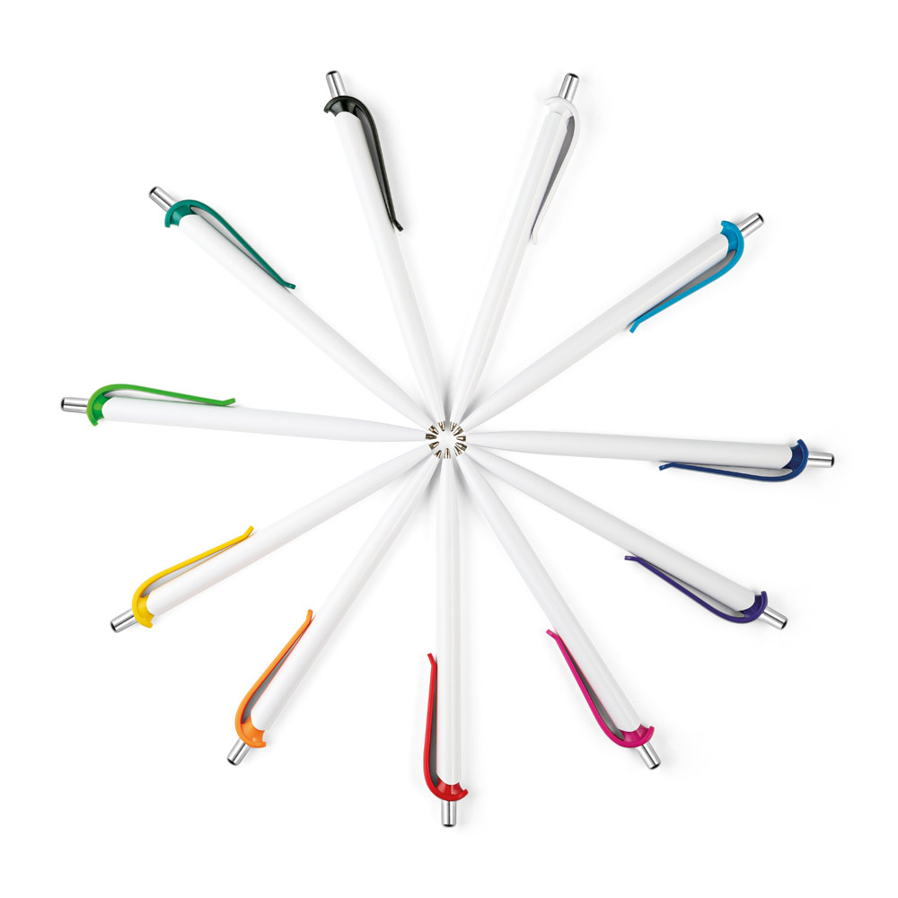 ANA. Penna a sfera in ABS con clip