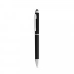 ESLA. Esferogr&aacute;fica em ABS com acabamento metalizado - Preto