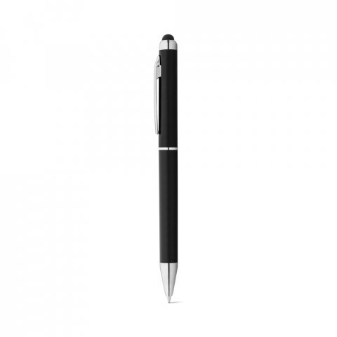 ESLA. Esferogr&aacute;fica em ABS com acabamento metalizado - Preto