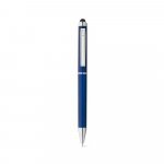 ESLA. Esferogr&aacute;fica em ABS com acabamento metalizado - Azul royal