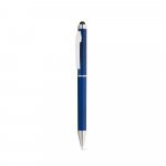 ESLA. Esferogr&aacute;fica em ABS com acabamento metalizado - Azul royal