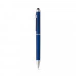 ESLA. Esferogr&aacute;fica em ABS com acabamento metalizado - Azul royal