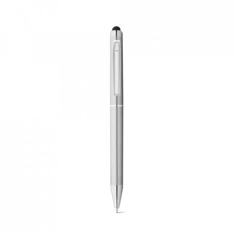 ESLA. Esferogr&aacute;fica em ABS com acabamento metalizado - Cromado satinado