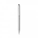 ESLA. Esferogr&aacute;fica em ABS com acabamento metalizado - Cromado satinado