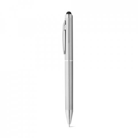 ESLA. Esferogr&aacute;fica em ABS com acabamento metalizado - Cromado satinado