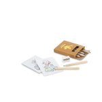 ANIM. Conjunto para colorir com l&aacute;pis de cor