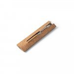 CORKO. Kurk en metalen balpen met draaimechanisme - Naturel