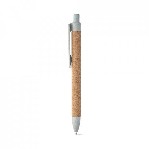 GOYA. Penna i kork och Vetehalmsfiber - Ljusbl&aring;