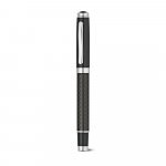 CHESS. Conjunto de roller e esferogr&aacute;fica em metal e fibra de carbono com mecanismo twist - Preto