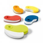 SIZA. Vitt suddgummi med skyddsh&ouml;lje i PP