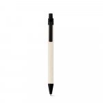 MILINK. Химикалка от 100% рециклирана хартия - черно