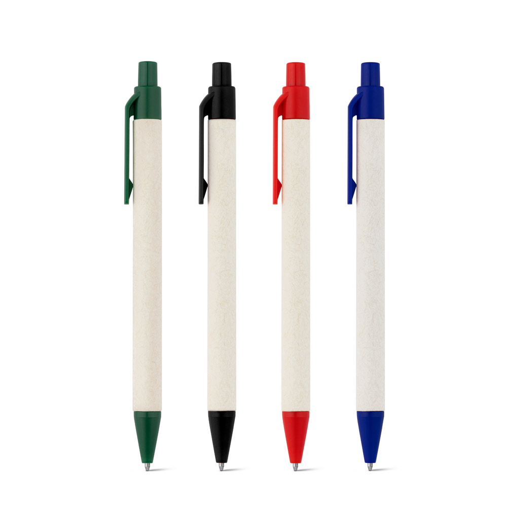 MILINK. Penna a sfera su carta riciclata al 100%