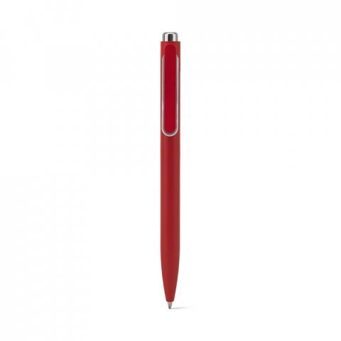 KYLIE. Алуминиева химикалка (94% рециклирана) с иновативна щипка - червен