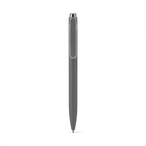 KYLIE. Алуминиева химикалка (94% рециклирана) с иновативна щипка - Светло сив