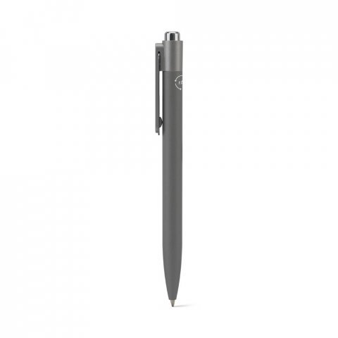 KYLIE. Алуминиева химикалка (94% рециклирана) с иновативна щипка - Светло сив