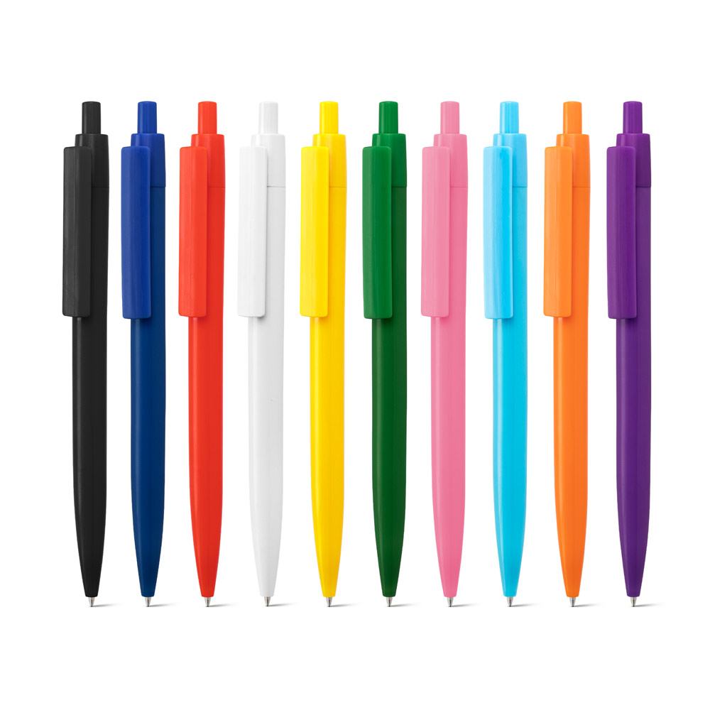 NOLWEN. Penna a sfera in ABS con finitura lucida solida