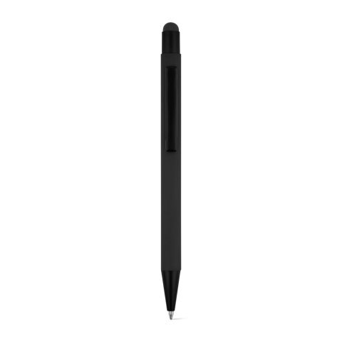 CLINT MATE. Kuglepen med et moderne design lavet af genbrugsaluminium (100% rAL) med en mat finish - Sort