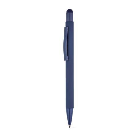 CLINT MATE. Kuglepen med et moderne design lavet af genbrugsaluminium (100% rAL) med en mat finish - Bl&aring;