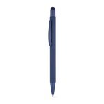 CLINT MATE. Kuglepen med et moderne design lavet af genbrugsaluminium (100% rAL) med en mat finish - Bl&aring;