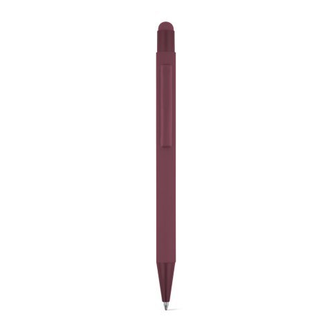 CLINT MATE. Kuglepen med et moderne design lavet af genbrugsaluminium (100% rAL) med en mat finish - Bourgogne