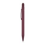 CLINT MATE. Kuglepen med et moderne design lavet af genbrugsaluminium (100% rAL) med en mat finish - Bourgogne
