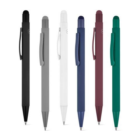 CLINT MATE. Kuglepen med et moderne design lavet af genbrugsaluminium (100% rAL) med en mat finish