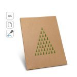 POE. A4-documentmap gemaakt van 100% gerecycled papier (450 g/m&sup2;)