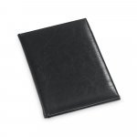 TRUFFLE. Porta contas em formato de livro em PU - Preto
