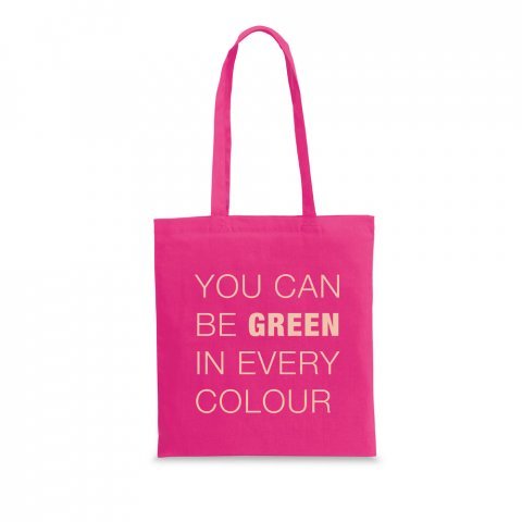 CARACAS. Чанта от 100% памук (140 g/m&sup2;) - розов