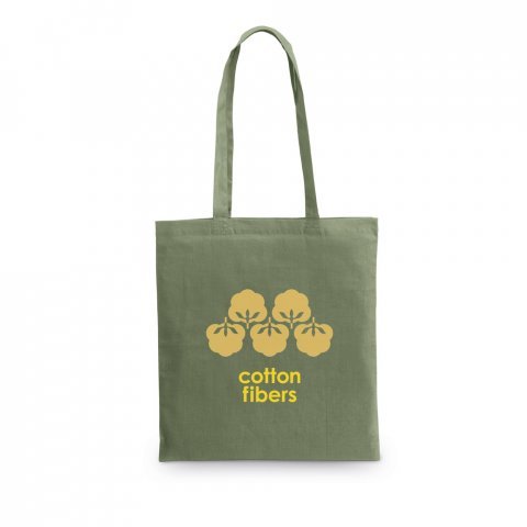 CARACAS. Чанта от 100% памук (140 g/m&sup2;) - Армия зелено