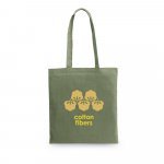 CARACAS. Чанта от 100% памук (140 g/m&sup2;) - Армия зелено