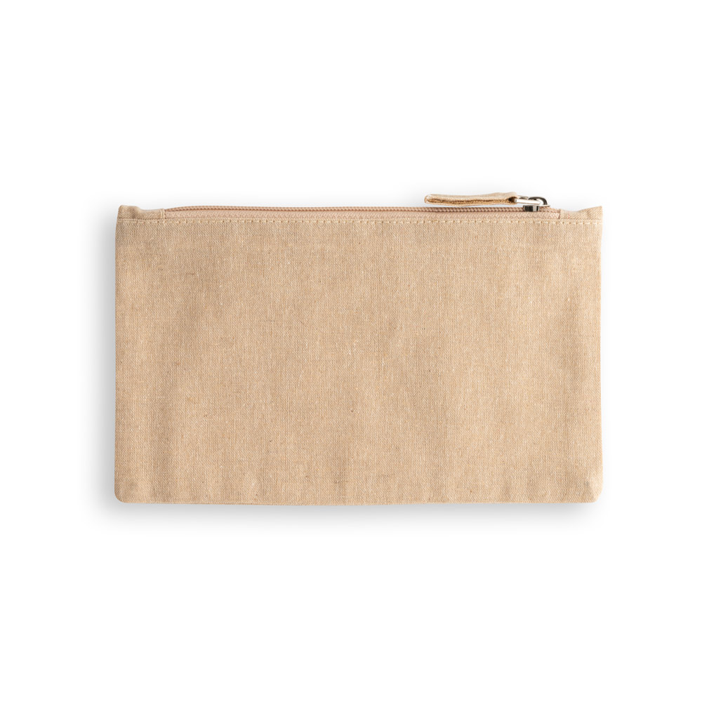 MILLIE. Pochette multifunzione con cotone riciclato (70%) e poliestere (30% rPET) (140 g/m²) (140 g/m²)