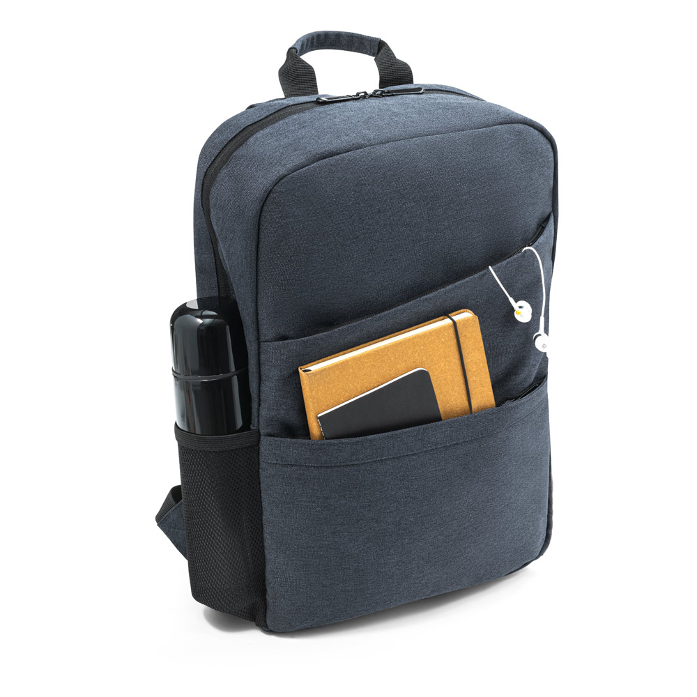 REPURPOSE BACKPACK. Zaino porta PC 15'6'' in 600D poliestere riciclato