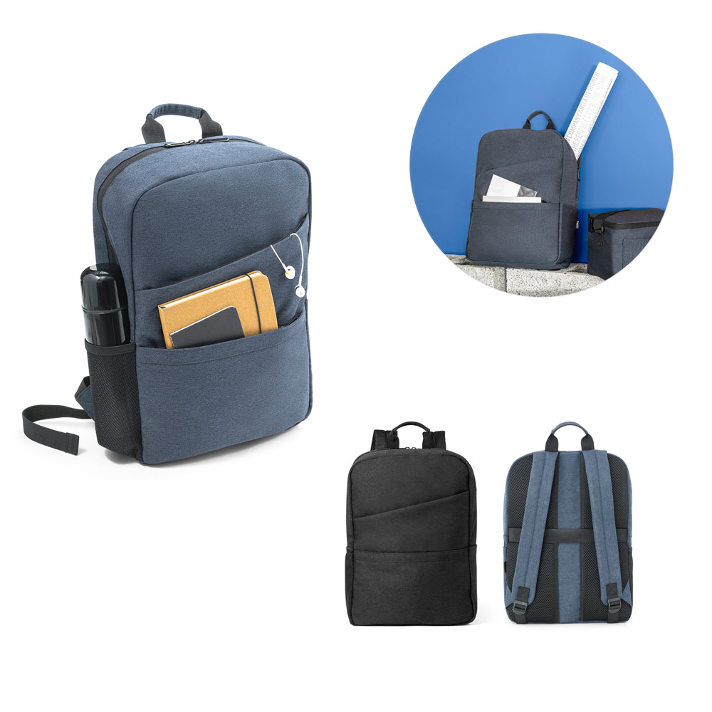 REPURPOSE BACKPACK. Zaino porta PC 15'6'' in 600D poliestere riciclato