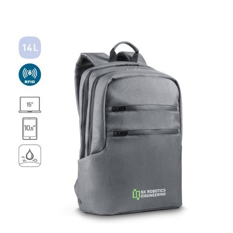 BROOKLYN. Vodootporan ranac za laptop od 15'' i 2Tone najlona