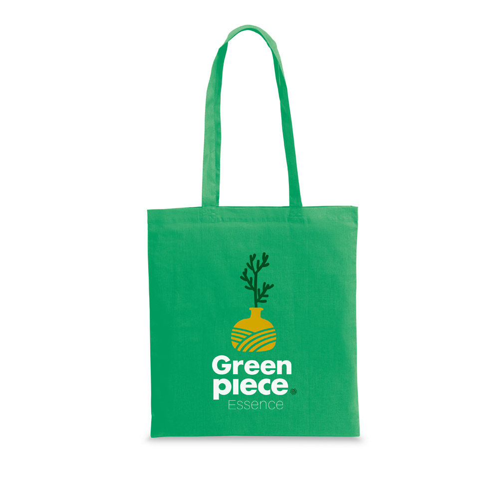 CAIRO. Borsa in cotone riciclato (70%) e poliestere (30% rPET) (180 g/m²)