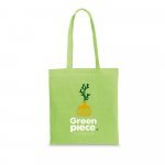 CAIRO. Чанта от рециклиран памук (70%) и полиестер (30% rPET) (180 g/m&sup2;) - Светло зелено